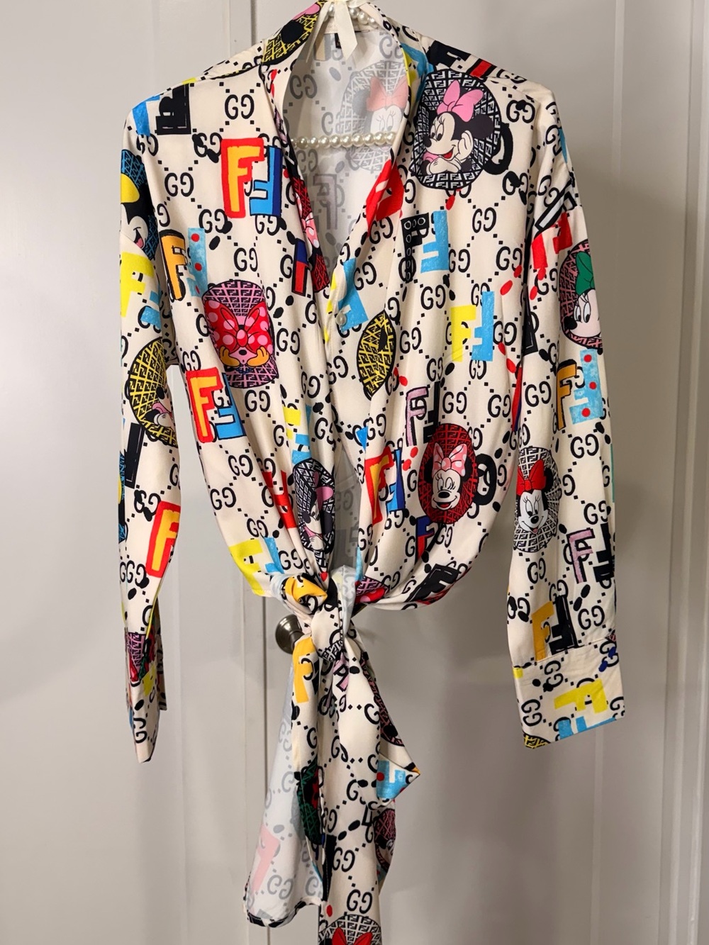 Printed blouse for any occasion